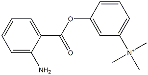 3-[(2-Aminobenzoyl)oxy]-N,N,N-trimethylbenzenaminium Struktur