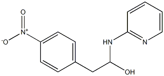 2-[[1-Hydroxy-2-(p-nitrophenyl)ethyl]amino]pyridine Struktur