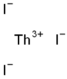 Thorium(III) triiodide Struktur