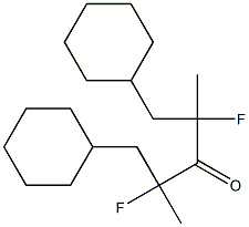 Cyclohexyl(1-fluoro-1-methylethyl) ketone Struktur