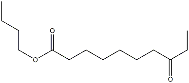 8-Oxodecanoic acid butyl ester Struktur