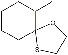 10-Methyl-1-oxa-4-thiaspiro[4.5]decane Struktur