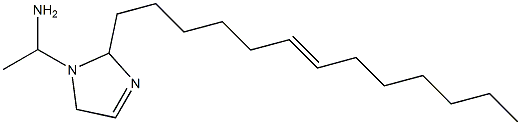 1-(1-Aminoethyl)-2-(6-tridecenyl)-3-imidazoline Struktur