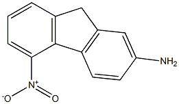 5-Nitro-9H-fluoren-2-amine Struktur