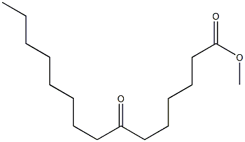 7-Oxopentadecanoic acid methyl ester Struktur