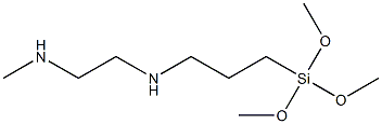 3-(Trimethoxysilyl)-N-[2-(methylamino)ethyl]propan-1-amine Struktur