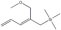 [(2E)-2-Methoxymethyl-2,4-pentadienyl]trimethylsilane Struktur