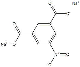 5-Nitroisophthalic acid disodium salt Struktur