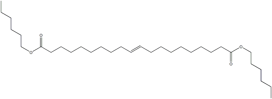 10-Icosenedioic acid dihexyl ester Struktur