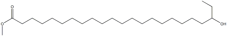 21-Hydroxytricosanoic acid methyl ester Struktur