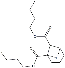 7-Oxabicyclo[3.1.1]heptane-1,6-dicarboxylic acid dibutyl ester Struktur