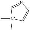 1,1-Dimethyl-1H-imidazol-1-ium Struktur