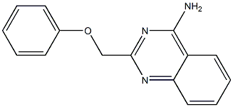 4-Amino-2-phenoxymethylquinazoline Struktur