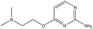 4-[2-(Dimethylamino)ethoxy]-2-pyrimidinamine Struktur