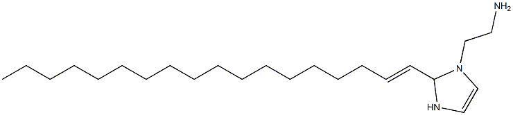 1-(2-Aminoethyl)-2-(1-octadecenyl)-4-imidazoline Struktur