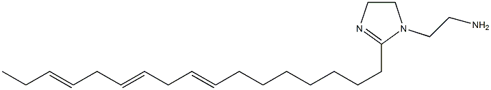 2-(8,11,14-Heptadecatrienyl)-4,5-dihydro-1H-imidazole-1-ethanamine Struktur