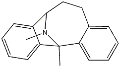 N-Methyl-12-methyl-5,6,7,12-tetrahydrodibenzo[a,d]cycloocten-5,12-imine Struktur