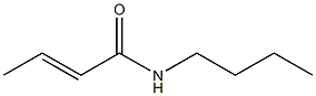 N-Butyl-2-butenamide Struktur