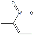 (Z)-2-Nitro-2-butene Struktur