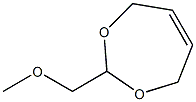 2-Methoxymethyl-4,7-dihydro-1,3-dioxepin Struktur