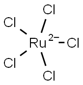 Pentachlororuthenate (III) Struktur