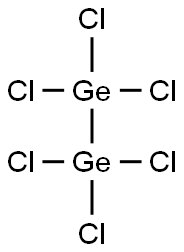 Hexachlorodigermane Struktur