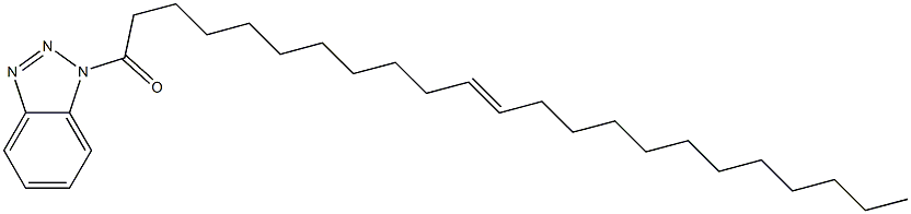 1-(1-Oxo-11-tricosenyl)-1H-benzotriazole Struktur