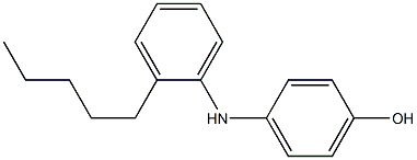 2'-Pentyl[iminobisbenzen]-4-ol Struktur