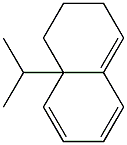 1,2,3,8a-Tetrahydro-8a-isopropylnaphthalene Struktur