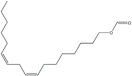 Formic acid (8Z,11Z)-8,11-heptadecadienyl ester Struktur