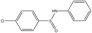 N-Phenyl-4-chlorobenzenesulfinamide Struktur