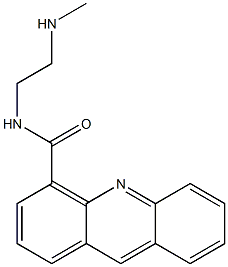 N-[2-(Methylamino)ethyl]-acridine-4-carboxamide Struktur