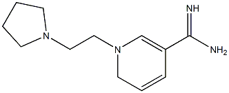 N1-[2-(Pyrrolidin-1-yl)ethyl]pyridine-3-carboxamidine Struktur