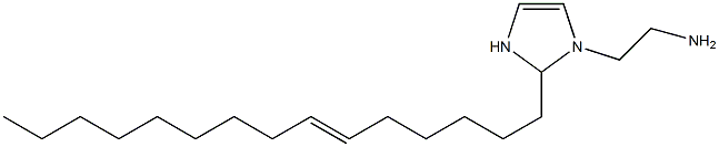 1-(2-Aminoethyl)-2-(6-pentadecenyl)-4-imidazoline Struktur