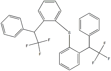 (1-Phenyl-2,2,2-trifluoroethyl)phenyl sulfide Struktur