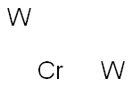 Chromium ditungsten Struktur