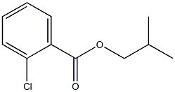 o-Chlorobenzoic acid isobutyl ester Struktur