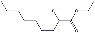 2-Fluorononanoic acid ethyl ester Struktur