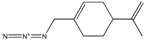 1-(Azidomethyl)-4-isopropenyl-1-cyclohexene Struktur