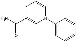 1-Phenyl-1,4-dihydropyridine-3-carboxamide Struktur