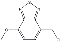 4-Methoxy-7-chloromethyl-2,1,3-benzothiadiazole Struktur