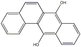 Benz[a]anthracene-7,12-diol Struktur