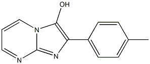 2-(p-Methylphenyl)-imidazo[1,2-a]pyrimidin-3-ol Struktur