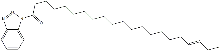 1-(1-Oxo-18-henicosenyl)-1H-benzotriazole Struktur