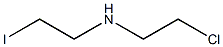 (2-Chloroethyl)(2-iodoethyl)amine Struktur