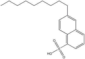 6-Nonyl-1-naphthalenesulfonic acid Struktur