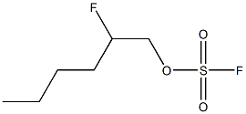 2-Fluoro-1-[(fluorosulfonyl)oxy]hexane Struktur