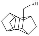 Dodecahydro-4,9:5,8-dimethano-1H-benz[f]indene-3a-methanethiol Struktur