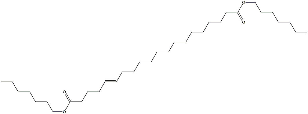 5-Icosenedioic acid diheptyl ester Struktur