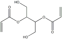 1,2,3,4-Butanetetrol 2,3-bisacrylate Struktur